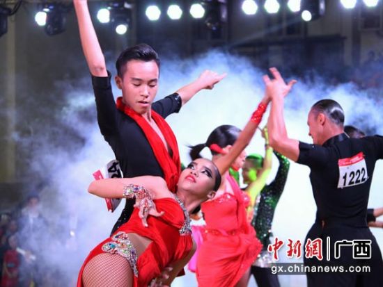 2017中国-东盟国际体育舞蹈公开赛在广西梧州